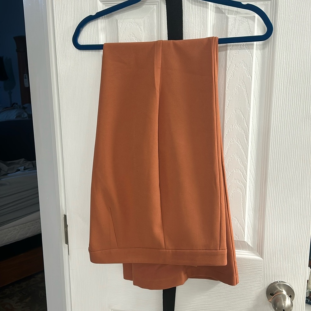 Long dress pants I wear a 33 inseam they feel like a 36 inseam never worn